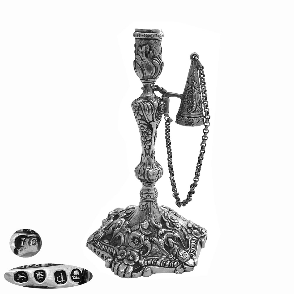 Georgian Silver  Taperstick  1819