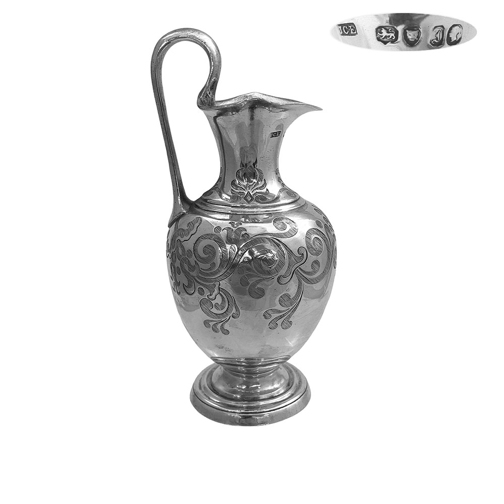 Victorian Silver Cream Jug 1844