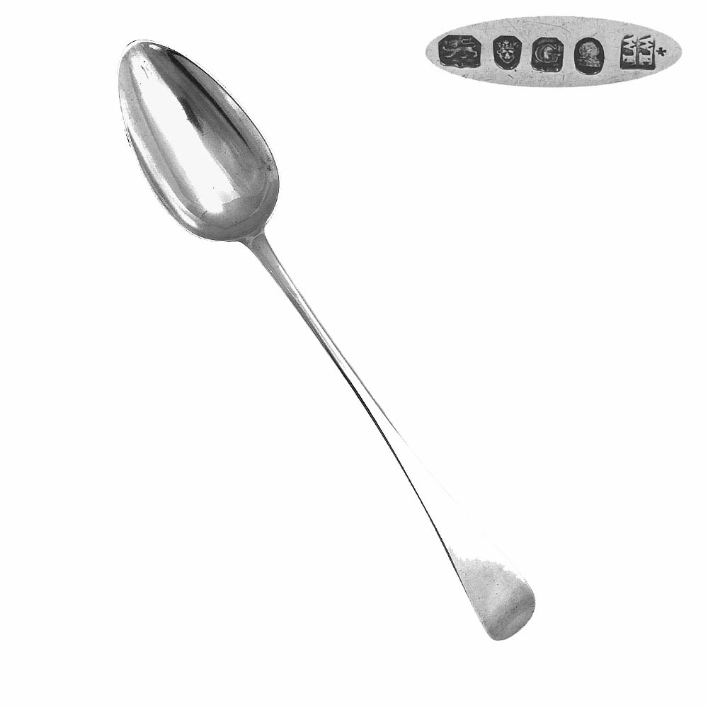 Georgian Silver  Pattern Stuffing Spoon 1802